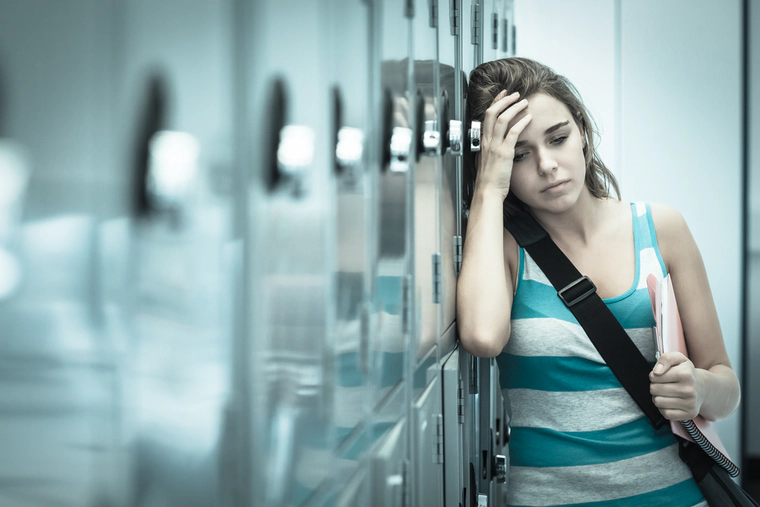 Student feels bad after amphetamines