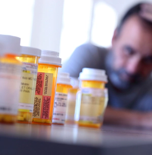 Editorial Image Prescription drugs addiction