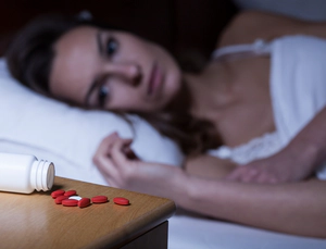 Woman is addicted to sleeping medication
