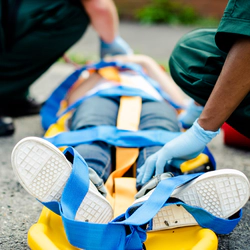 Paramedics are wrapping overdosed teenager