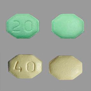 Oxymorphone 20mg and 40mg pills