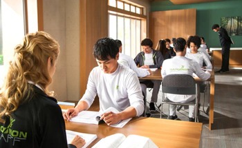 Editorial Image Students preparing for detox